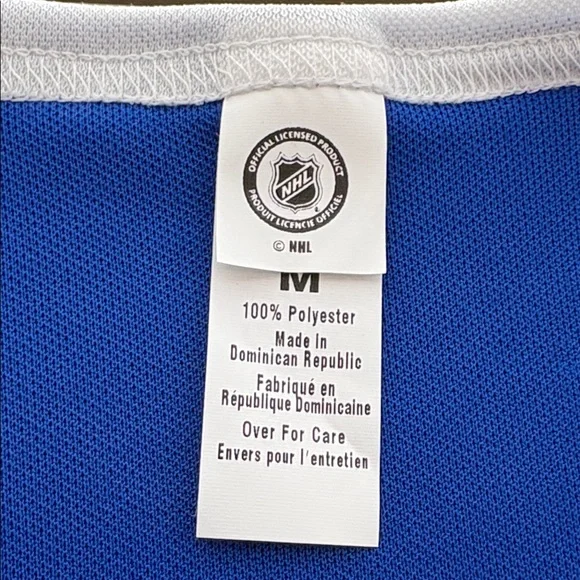 Like new! New York Rangers Kids Blue & Red Hockey Jersey and Mask - Picture 2 of 7